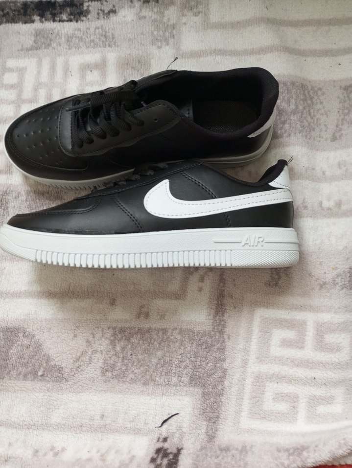 Siyah Bağcıklı spor ayakkabi - Görsel 4