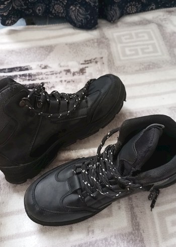 Siyah Bağcıklı Erkek Biker Bot - Görsel 3