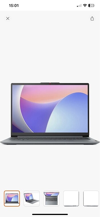 Lenovo IdeaPad Slim 3 15IAH8 Intel Core i5 12450H 8GB 512GB SSD 