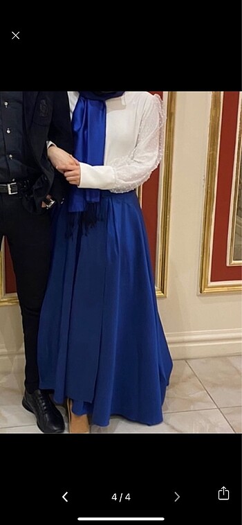Armine 38 beden abiye etek