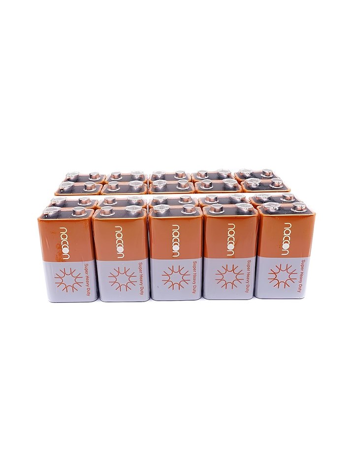 Naccon 9 Volt Alkaline Pil (6F22) - Görsel 3