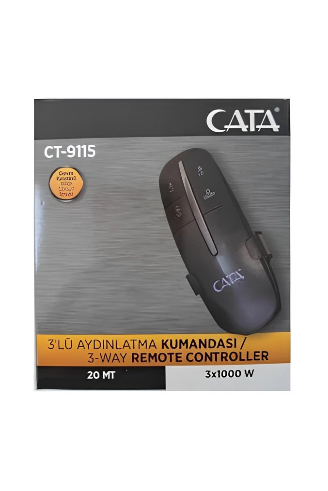 CATA 3lü Avize Kumandası (CT-9115) - Görsel 2
