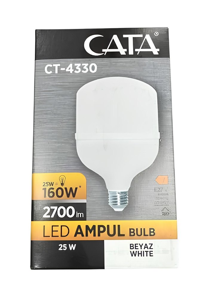 Cata 25 Watt Beyaz Torch Ampul (CT-4330) - Görsel 2