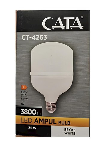 Cata 35 Watt Beyaz Torch Ampul (CT-4263) - Görsel 2