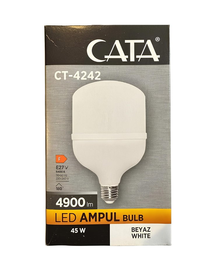 Cata 45 Watt Beyaz Torch Ampul (CT-4242) - Görsel 2