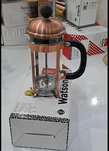 bakır french press 350 ml