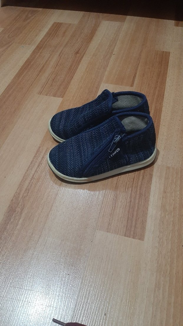 Koyu Mavi Erkek Çocuk panduf - Görsel 4