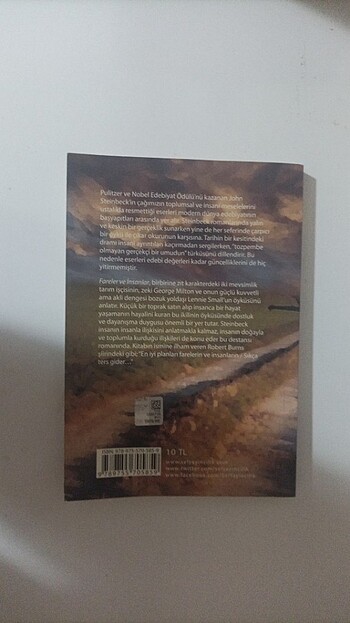  Fareler ve insanlar John steinbeck