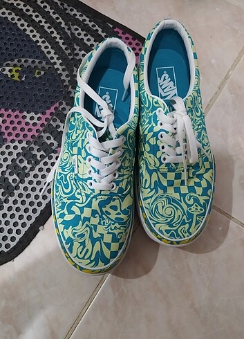Orjinal vans platformlu spor ayakkabı 