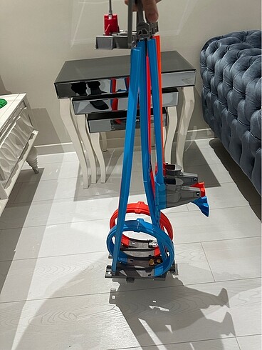 Beden Renk Hotwhells Double Loop Dash parkur