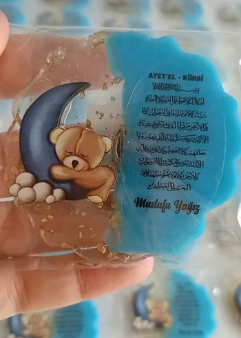 epoksi nişan kına nikah doğum günü magnetleri - Görsel 2