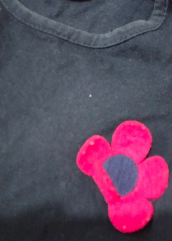 Kız Çocuk Renkli Baskılı Fırfırlı Elbise - Görsel 2