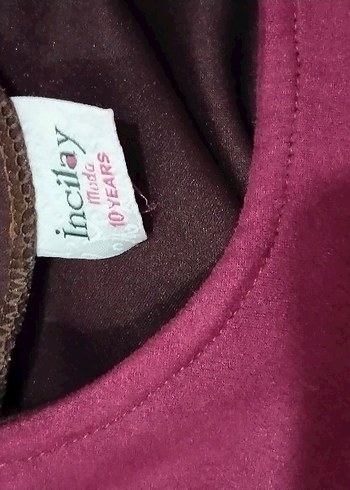 iki adet 10 yaş kadife elbise - Görsel 2