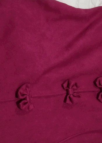 iki adet 10 yaş kadife elbise - Görsel 3