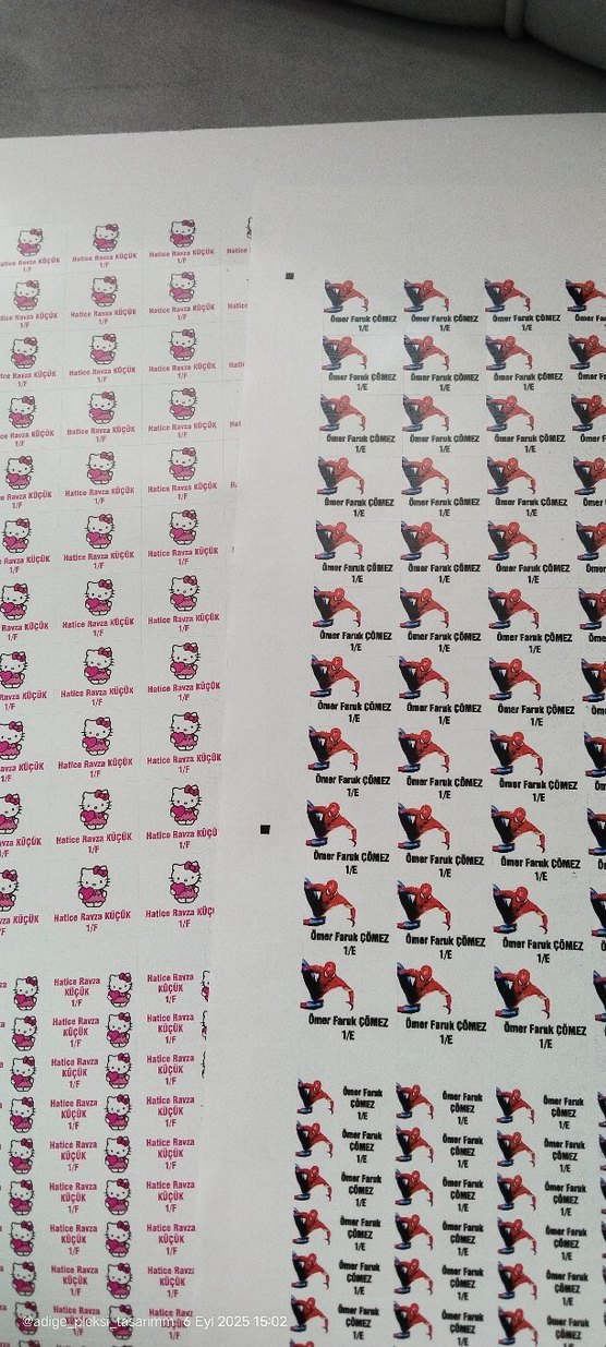 Camel Renkli Planlayıcı Etiketleri - Görsel 2