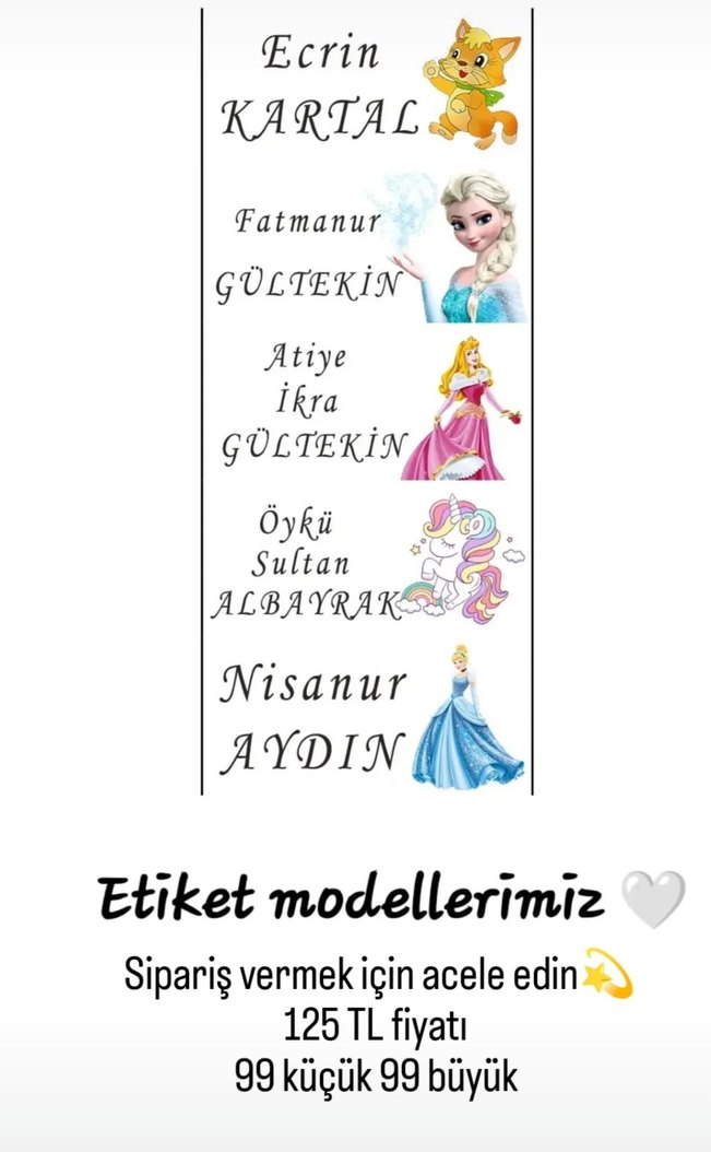 Camel Renkli Planlayıcı Etiketleri - Görsel 5