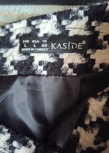 Düğmeli  Kadın Etek - Görsel 7