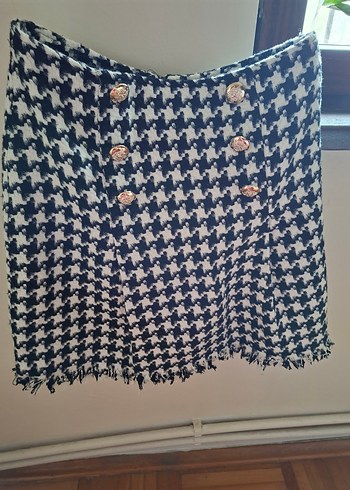 Düğmeli  Kadın Etek - Görsel 3