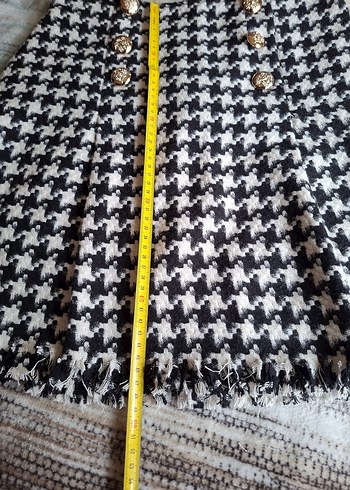 Düğmeli  Kadın Etek - Görsel 8