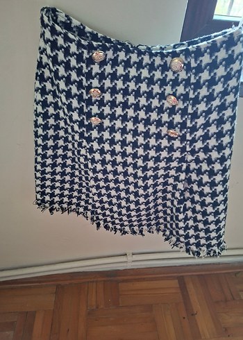 Düğmeli  Kadın Etek - Görsel 4