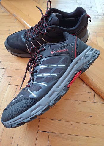 Siyah Bağcıklı Erkek Outdoor Spor Ayakkabı - Görsel 2