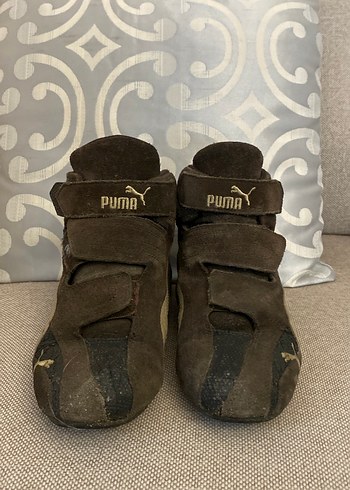 PUMA unisex Kahverengi spor ayakkabı