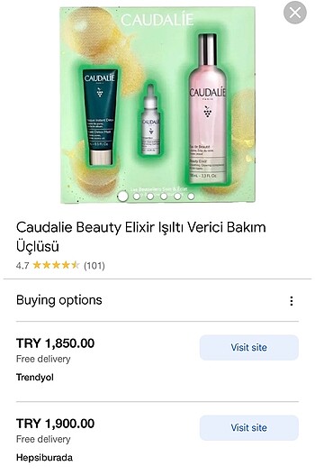 Caudalie Caudalie Beauty Elixir Set