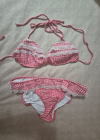 Penti Pembe Bohem Tarzı Askılı Bikini