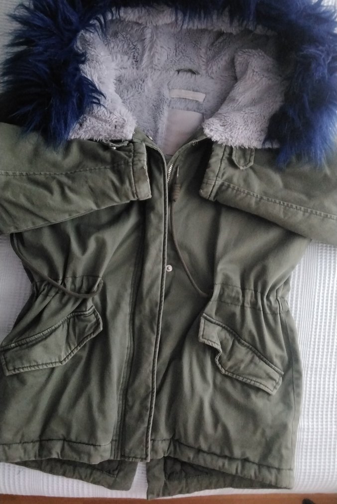 Kapüşonlu Kürklü Kışlık Mont - Görsel 2