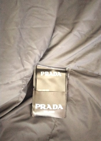 siyah orjinal   PRADA  Fermuarlı mont - Görsel 2