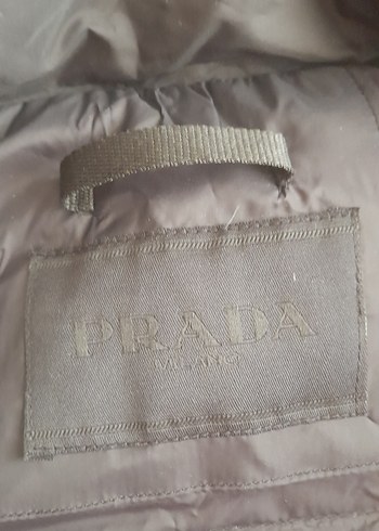 siyah orjinal   PRADA  Fermuarlı mont - Görsel 5