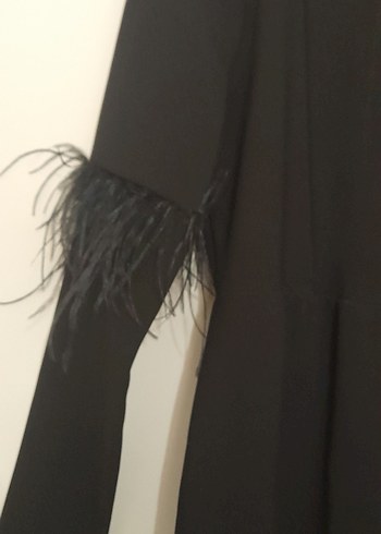 Zara Siyah Uzun Kadın Elbise