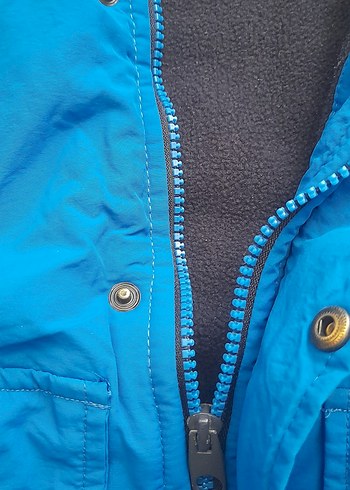 8 Yaş Beden mavi Renk Erkek Çocuk Mavi Mont