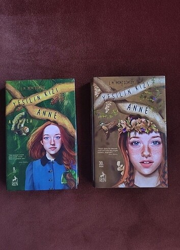 Yeşilin kızı Anne ilk iki kitap 