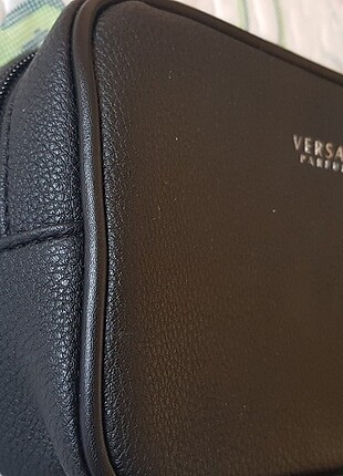 Versace deri el çantası