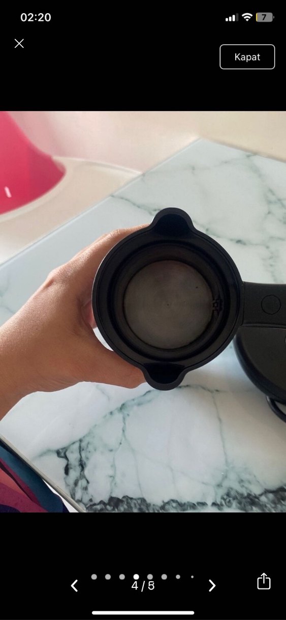 Karaca Elektrikli Pembe Cezve - Görsel 4