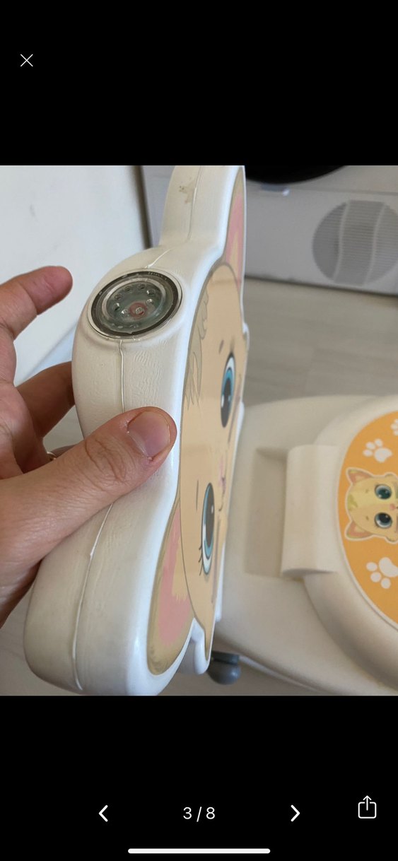 Pilsan Kedi Figürlü Bebek Lazımlığı - Görsel 2