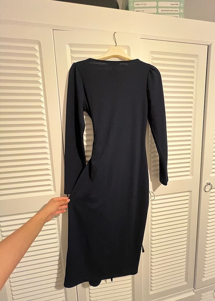 Yazlık keten elbise - Görsel 4