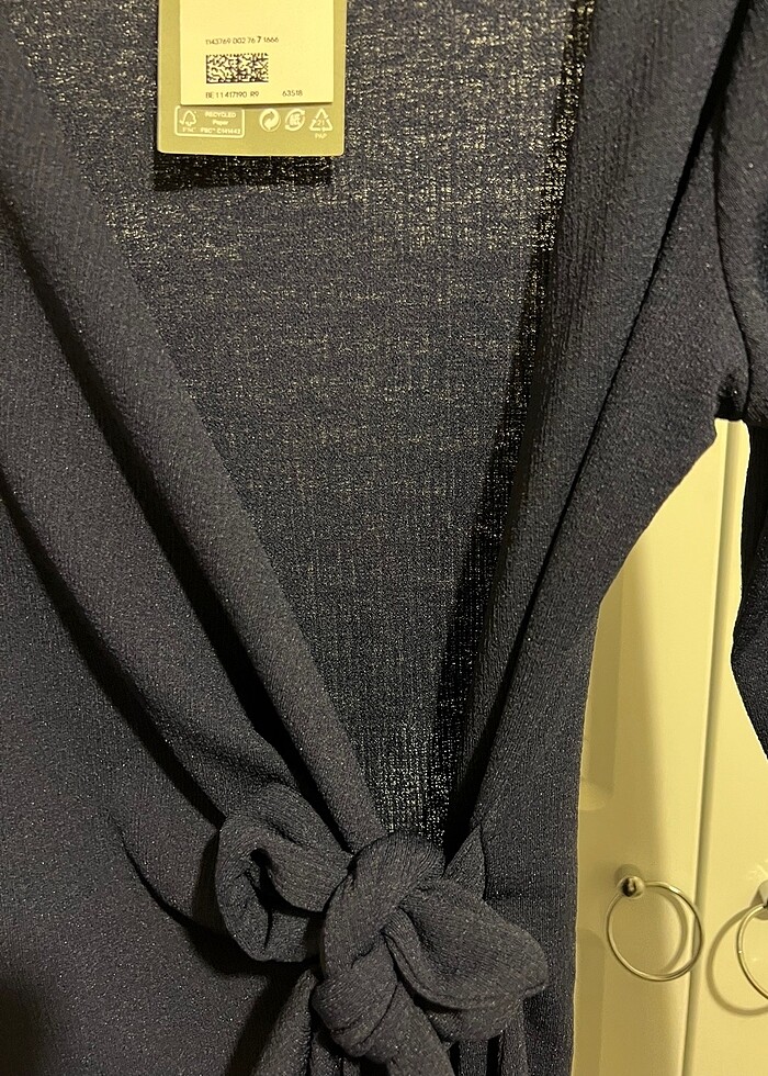 Yazlık keten elbise - Görsel 2