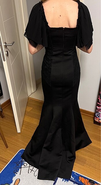 Siyah abiye - Görsel 4