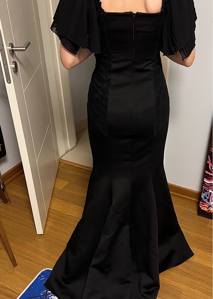 Siyah abiye - Görsel 4