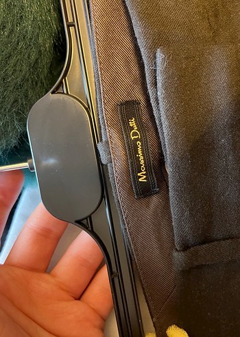 Siyah Piliseli Kadın Keten Pantolon - Görsel 4