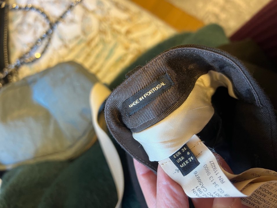 Siyah Piliseli Kadın Keten Pantolon - Görsel 5