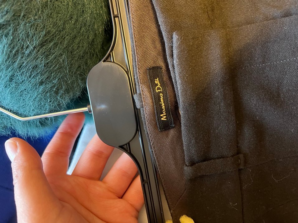 Siyah Piliseli Kadın Keten Pantolon - Görsel 4