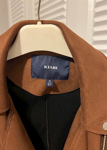 Kahverengi Süet Kadın Ceket - Görsel 4