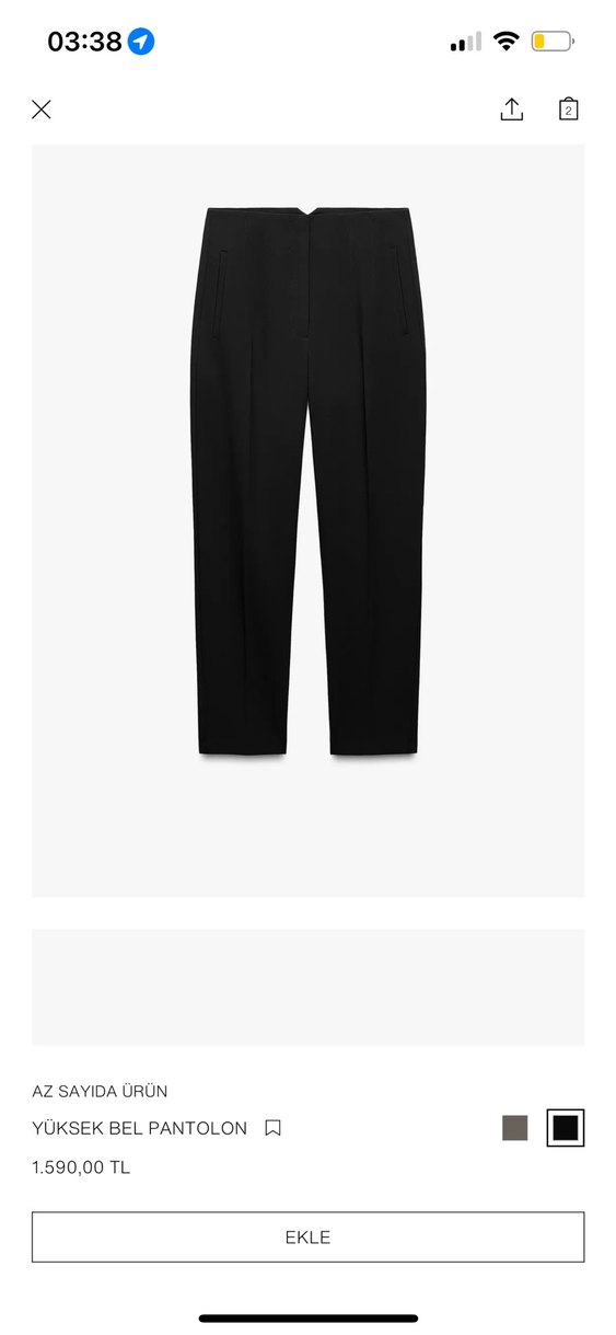 Kumaş Pantolon - Görsel 2