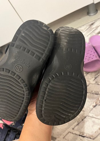 Mor Kauçuk Kız Terlikleri - Görsel 2