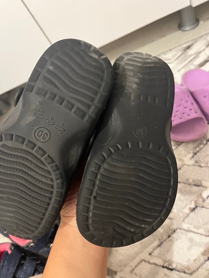 Mor Kauçuk Kız Terlikleri - Görsel 2