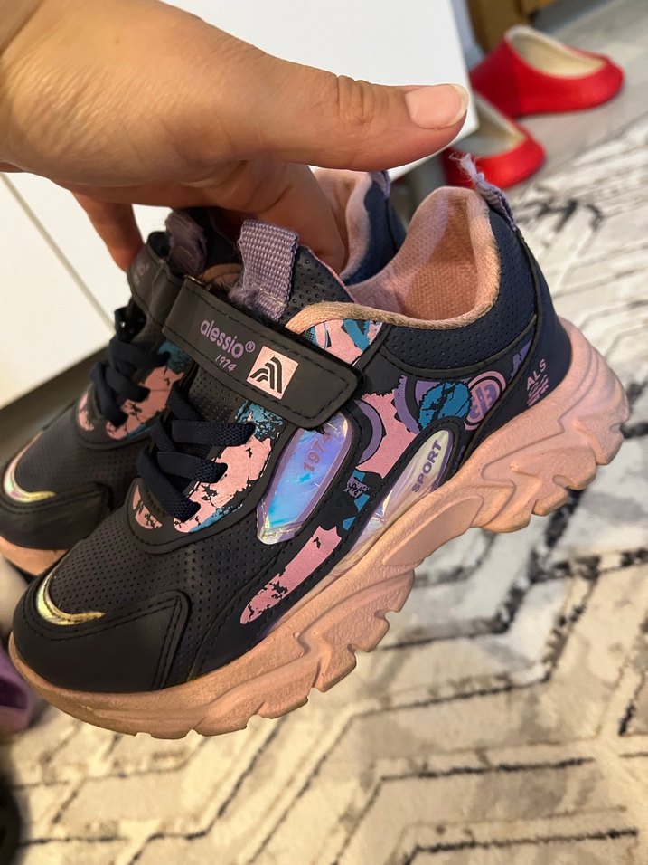 Alessio Kız Çocuk Çok Renkli Sneaker - Görsel 2