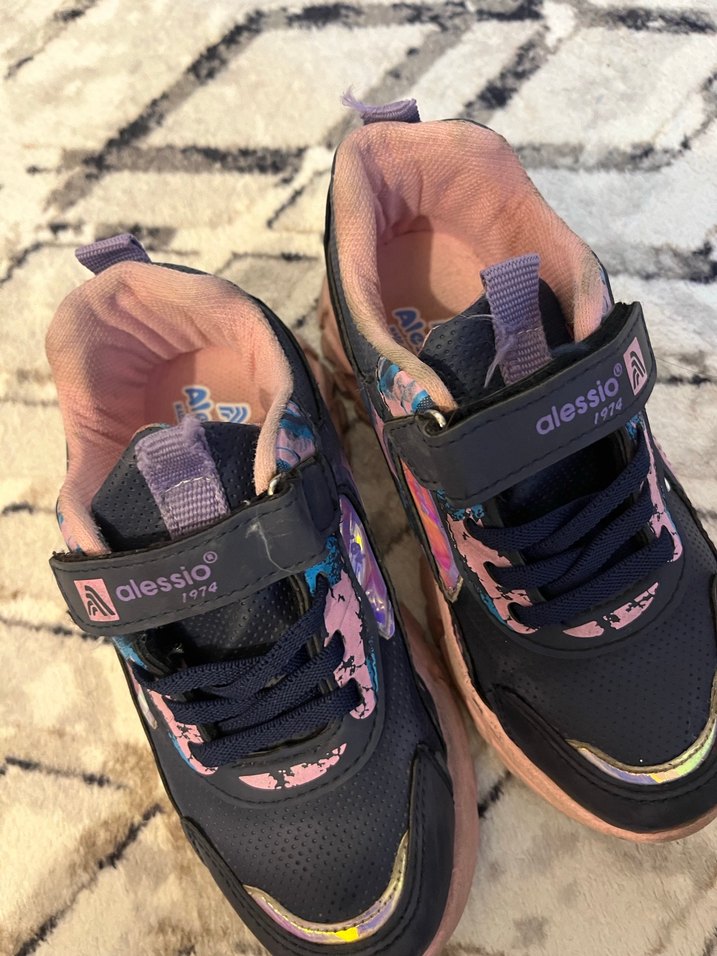 Alessio Kız Çocuk Çok Renkli Sneaker - Görsel 4